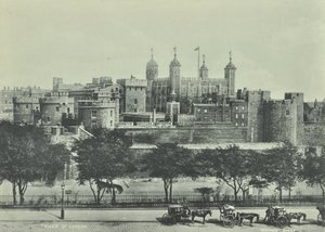 Tour de Londres, Tower Hill, 1890 - English Photographer