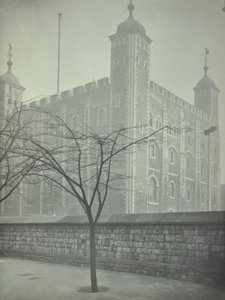 Tour de Londres, Tower Hill : Tour Blanche, 1899 - English Photographer