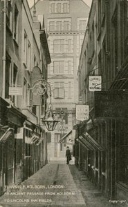 Turnstile, Holborn, Londres - English Photographer