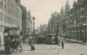 Tramway souterrain, Southampton Row, Londres - English Photographer