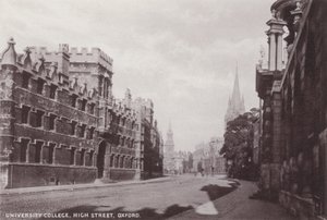 University College, High Street, Oxford - English Photographer