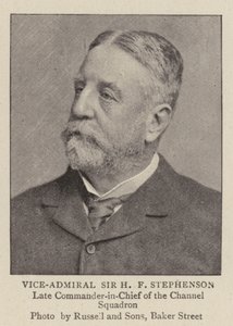 Vice-Amiral Sir H F Stephenson - English Photographer