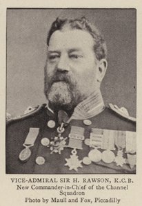 Vice-Amiral Sir H Rawson, KCB - English Photographer