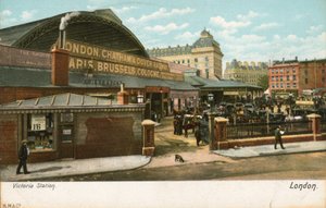Gare de Victoria, Londres - English Photographer