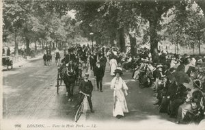 Vue de Hyde Park - English Photographer
