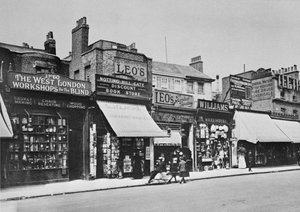 Vue de Notting Hill Gate, vers 1913 - English Photographer