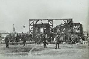 Vue du ferry de Woolwich, 1889 - English Photographer