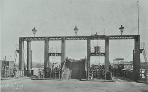 Vue du ferry de Woolwich, 1896 - English Photographer