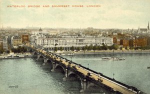 Waterloo Bridge et Somerset House - English Photographer