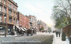 Wellington Terrace et Notting Hill Gate