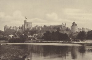 Château de Windsor, Vue depuis la rivière - English Photographer