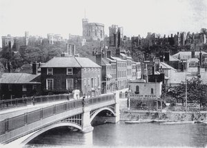 Château de Windsor depuis le pont - English Photographer