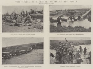 Avec Buller à Ladysmith, scènes sur le Tugela