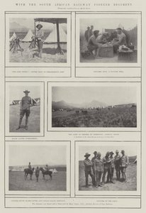 Avec le régiment pionnier des chemins de fer sud-africains