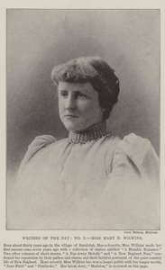 Écrivains du jour, Mlle Mary E Wilkins - English Photographer