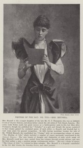 Écrivains du jour, Mme Meynell - English Photographer