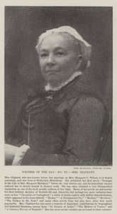 Écrivains du jour, Mme Oliphant - English Photographer
