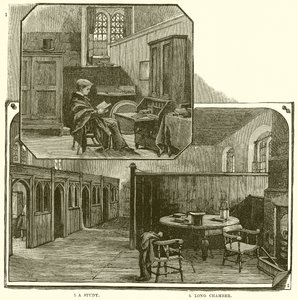 1. Une étude. 2. Longue chambre - English School