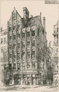 46-47 Cheapside; Ernest George & Peto, architectes - English School