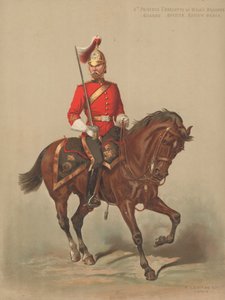 5e Gardes Dragons de la Princesse Charlotte de Galles, Officier, Tenue de Revue - English School