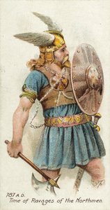 787 apr. J.-C., Époque des ravages des Northmen - English School
