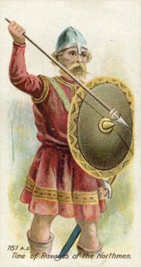 787 apr. J.-C., Époque des ravages des Northmen - English School