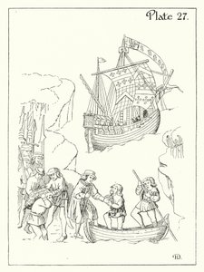 Un navire du XVe siècle - English School