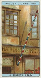 Un poteau de barbier