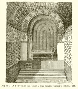 Une chambre dans le harem à Dur-Sarginu (Palais de Sargon) - English School