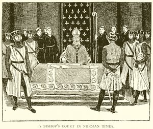 Un tribunal épiscopal à l