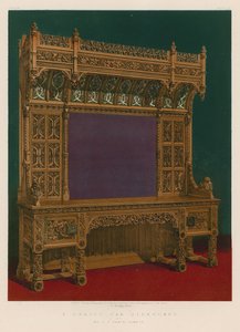 Un buffet en chêne sculpté - English School