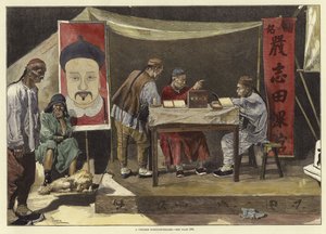 Un diseur de bonne aventure chinois