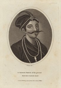 Un prince chinois actuel, race tartare Manchoo - English School