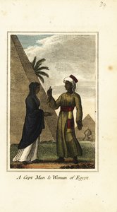 Un Copte homme et femme d