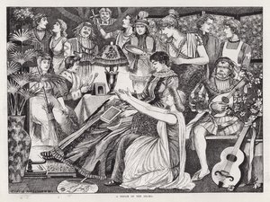 Un rêve du drame (gravure) - English School