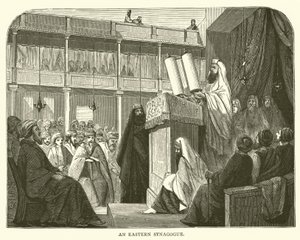Une Synagogue Orientale - English School