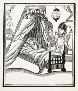 Un compte rendu complet, vrai et particulier, illustration de Chap-books du XVIIIe siècle par John Ashton, pub. 1882