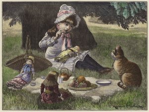 Une fête de jardin