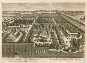 Vue générale des jardins de Vauxhall - English School