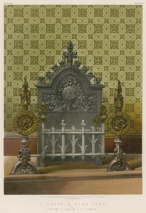 Grille et chenets - English School