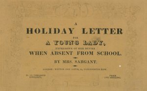 Une lettre de vacances - English School