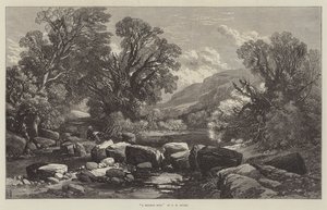 Un lieu de vacances (gravure) - English School