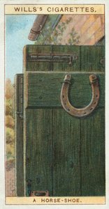 Un fer à cheval (chromolitho)