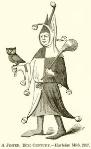 Un bouffon, XVe siècle - English School
