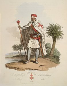 Un chevalier templier, illustration de 