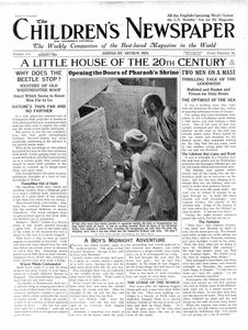 Une petite maison du 20ème siècle, première page de 