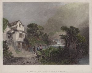 Un moulin sur le Llanberris - English School