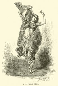 Une danseuse nautch
