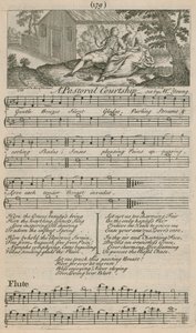Une cour amoureuse pastorale - English School