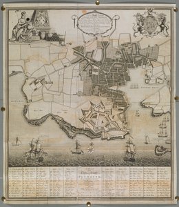 Plan de la ville et de la citadelle de Plymouth